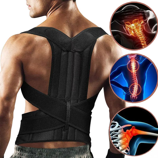 Ultimate Adjustable Posture Corrector & Back Support Brace 